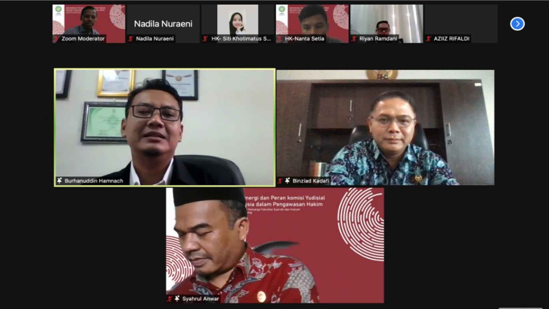 Anggota KY Binziad Kadafi Gagas Idealitas dalam Hubungan KY dan MA Anggota KY Binziad Kadafi Gagas Idealitas dalam Hubungan KY dan MA
