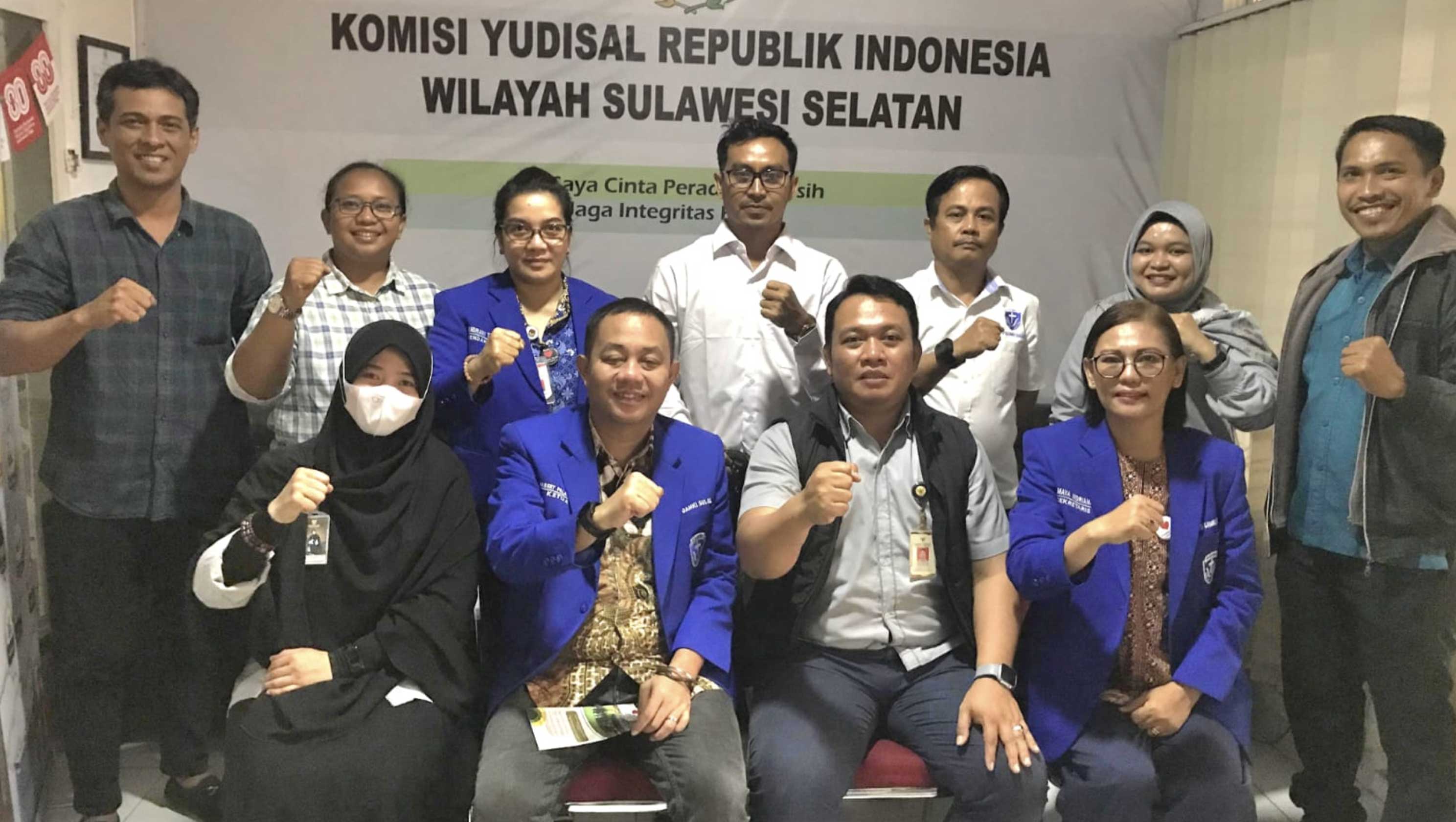 Penghubung KY Sulsel Terima Audiensi DPD GAMKI Sulsel