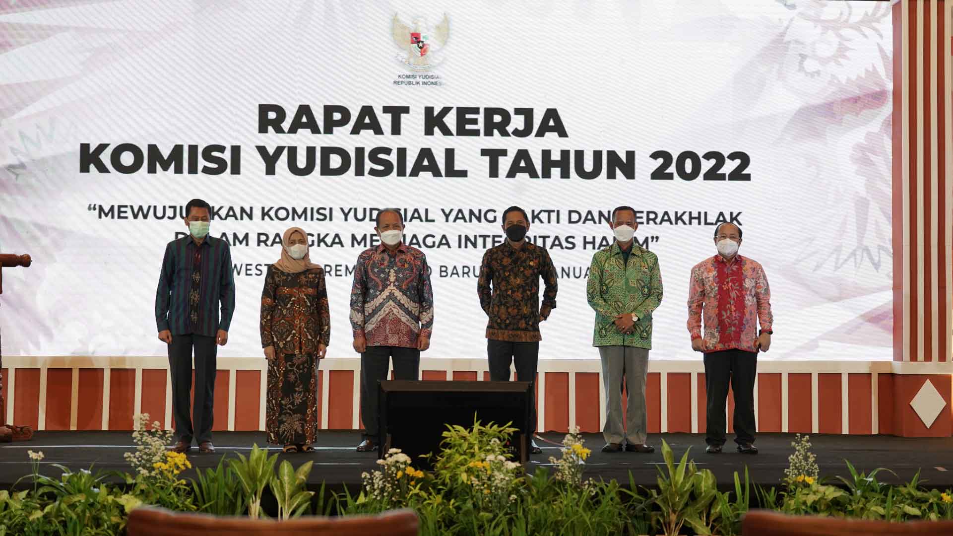 KY Gelar Rapat Kerja Tahun 2022 yang Sakti dan Berakhlak KY Gelar Rapat Kerja Tahun 2022 yang Sakti dan Berakhlak