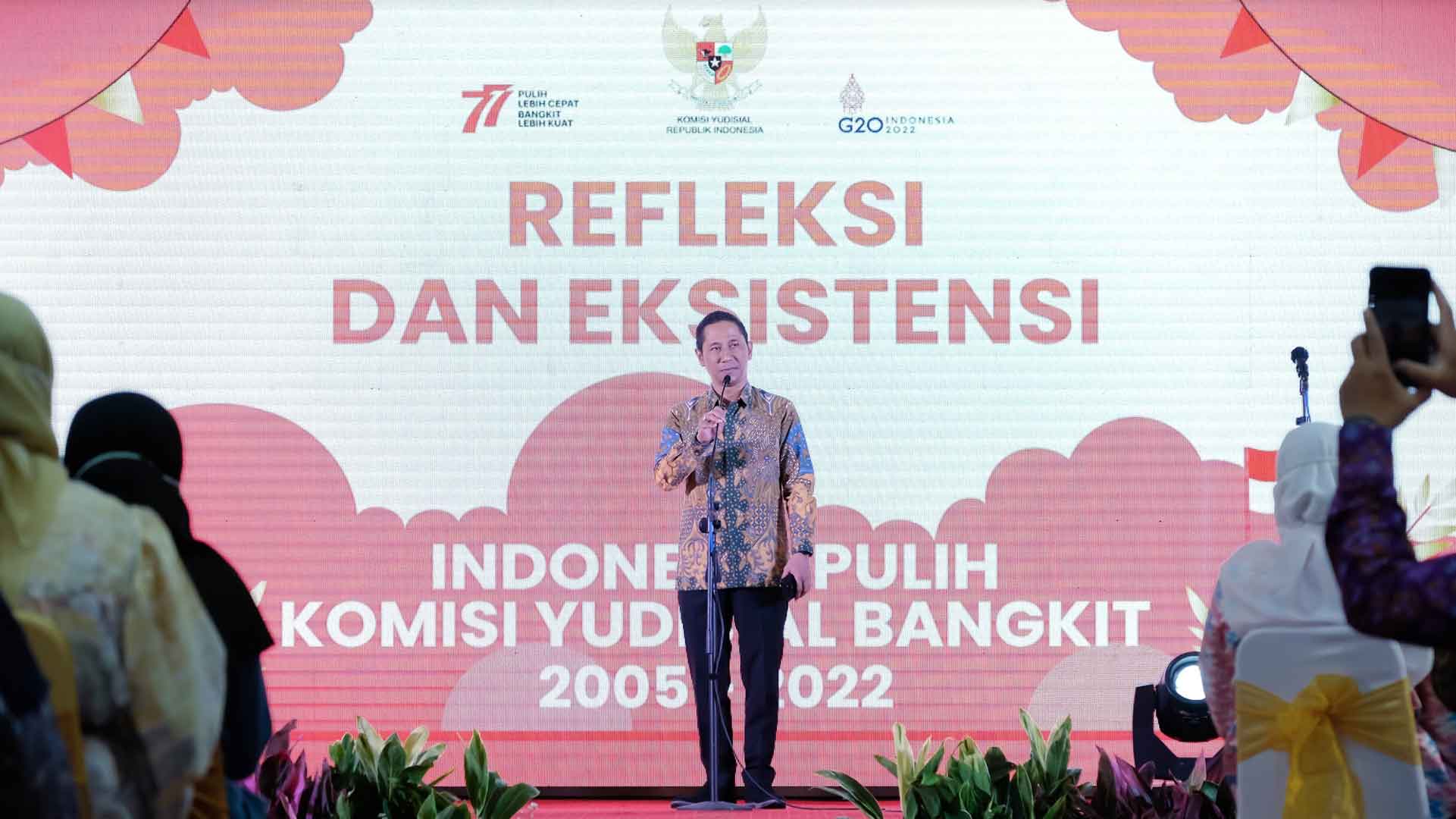 HUT Komisi Yudisial Ke-17, KY Gelorakan Semangat Progresif