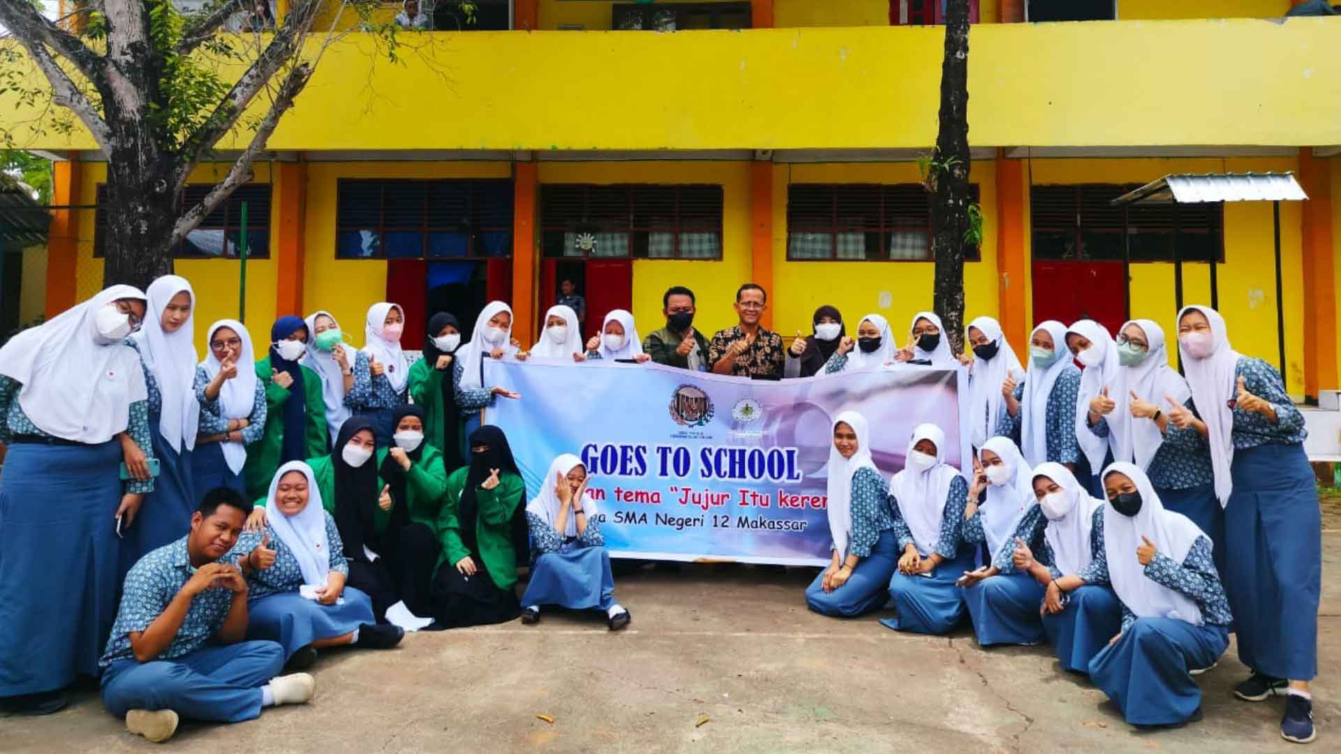 Penghubung KY Sulsel  "Goes to School" SMA Negeri 12 Makassar